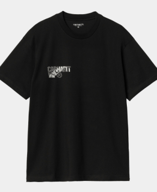 Carhartt wip s/s jalou c shirt (black, grey)