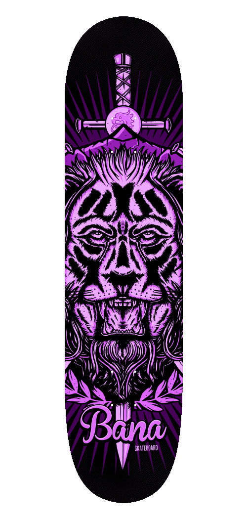 Bana zion skate deck