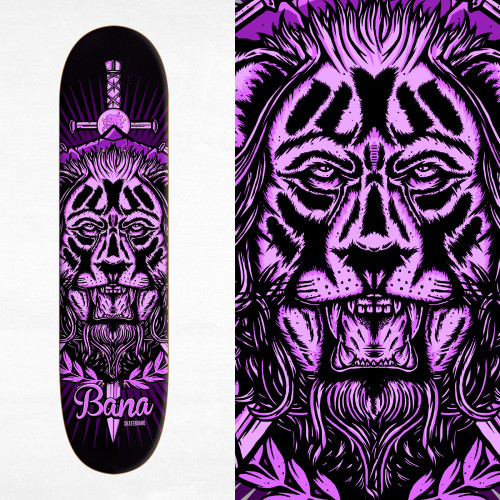 Bana zion skate deck